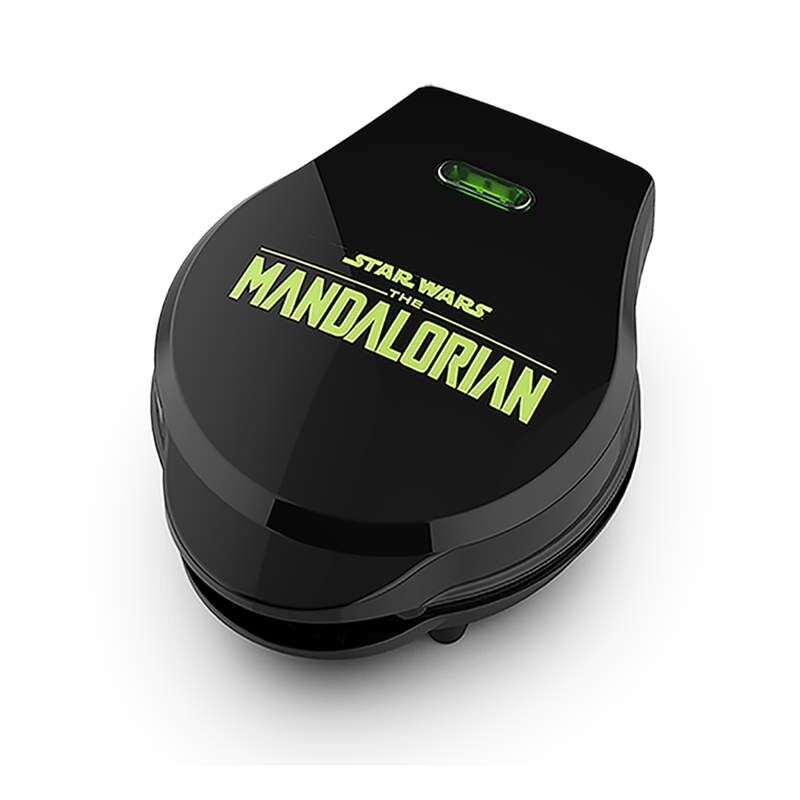 Máquina mini para gofres negra de The Mandalorian Star Wars