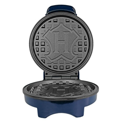 Máquina para gofres Hogwarts Harry Potter azul oscuro con escudo - 2