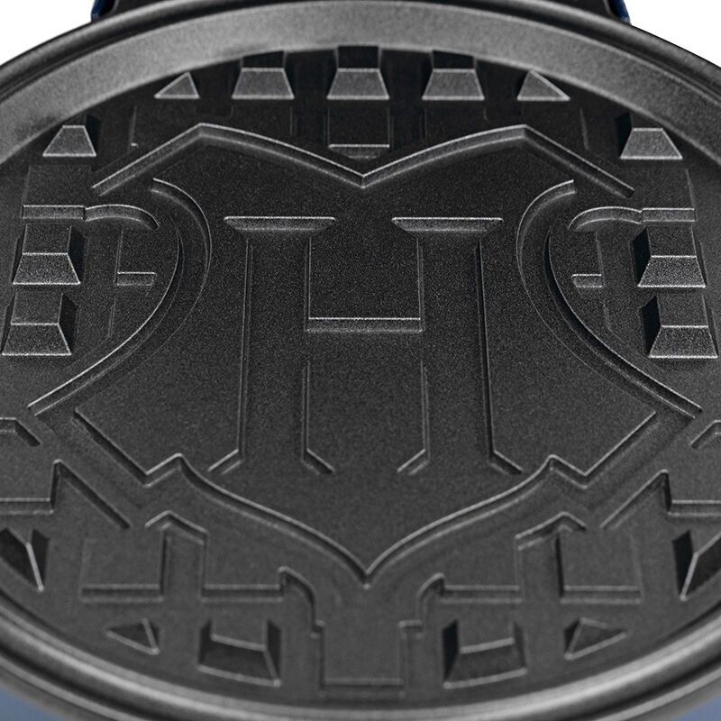 Máquina para gofres Hogwarts Harry Potter azul oscuro con escudo - 6