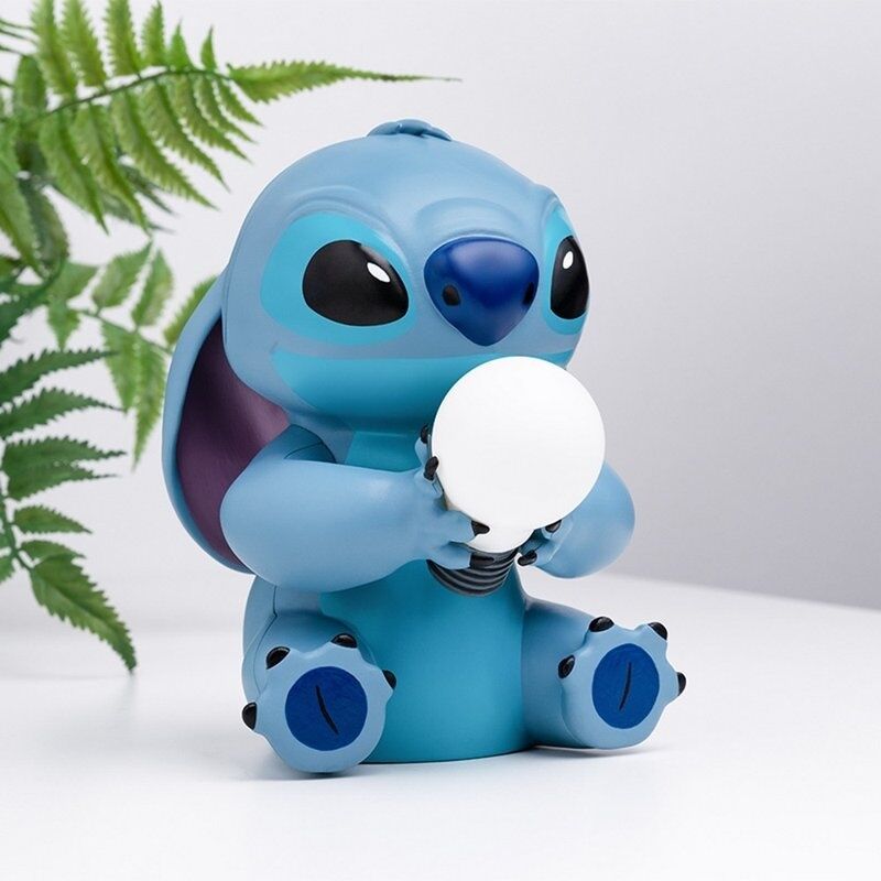 Lámpara de Stitch Disney sujetando una bombilla blanca - 4