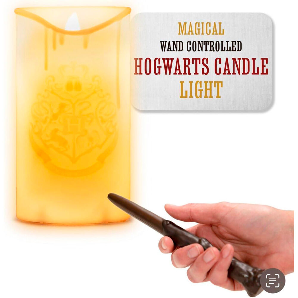 Lámpara vela LED de Harry Potter con varita mando remoto - 2