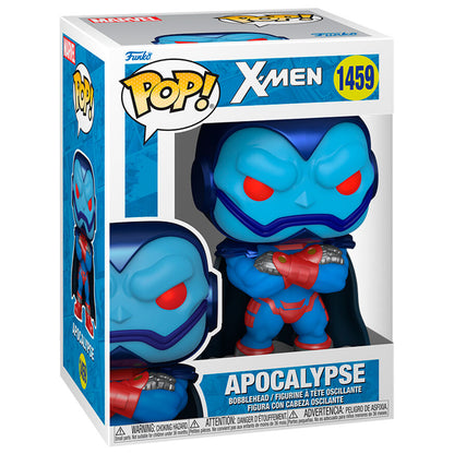 Figura Funko POP! de Apocalypse de X-Men en azul y rojo - 2