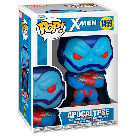 Figura Funko POP! de Apocalypse de X-Men en azul y rojo - 2
