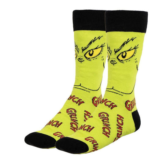 Set de tres pares de calcetines de El Grinch con estampados coloridos - 3