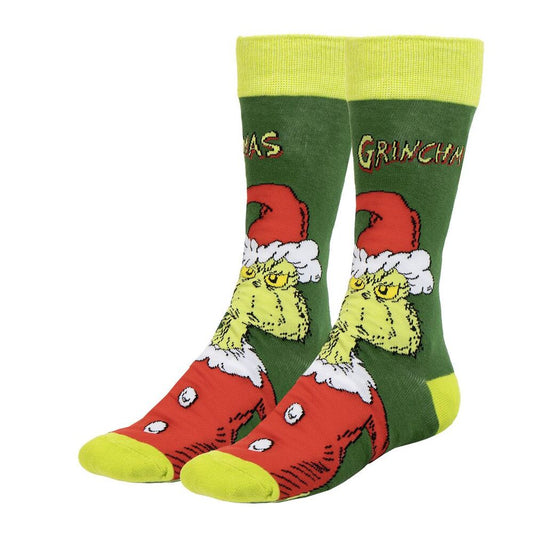 Set de tres pares de calcetines de El Grinch con estampados coloridos - 4