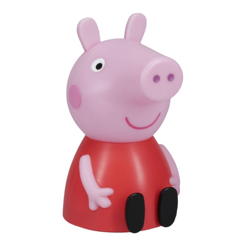 Lámpara Peppa Pig PALADONE con vestido rojo