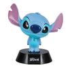 Lámpara de ambiente Disney Stitch azul sobre base negra