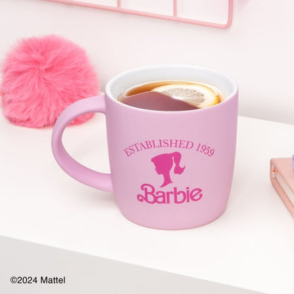 Taza de cerámica rosa Barbie de 400 ml con asa - 2