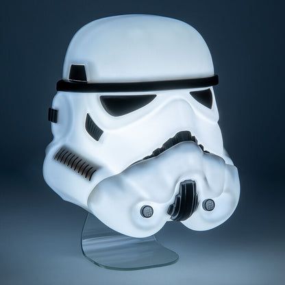 Lámpara con forma de máscara blanca y negra de Stormtrooper de Star Wars - 2
