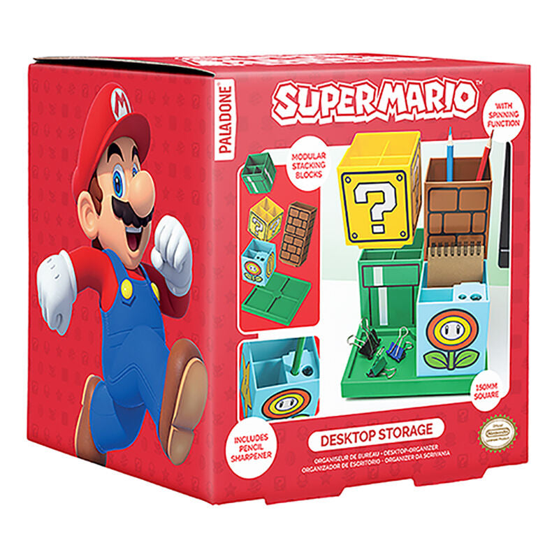 Organizador de escritorio Super Mario Bros PALADONE con bloques modulares - 2