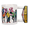 Taza de cerámica My Hero Academia con personajes y asa decorada