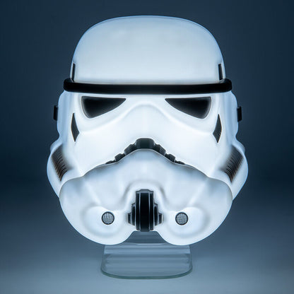 Lámpara con forma de máscara blanca y negra de Stormtrooper de Star Wars - 3