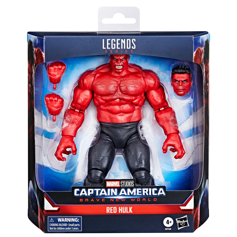 Figura articulada de Red Hulk Marvel de 15 cm - 2