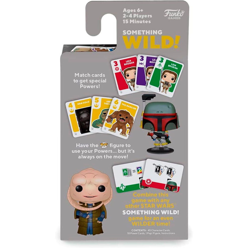 Juego de cartas FUNKO Something Wild! Star Wars con cartas y figura temática - 3