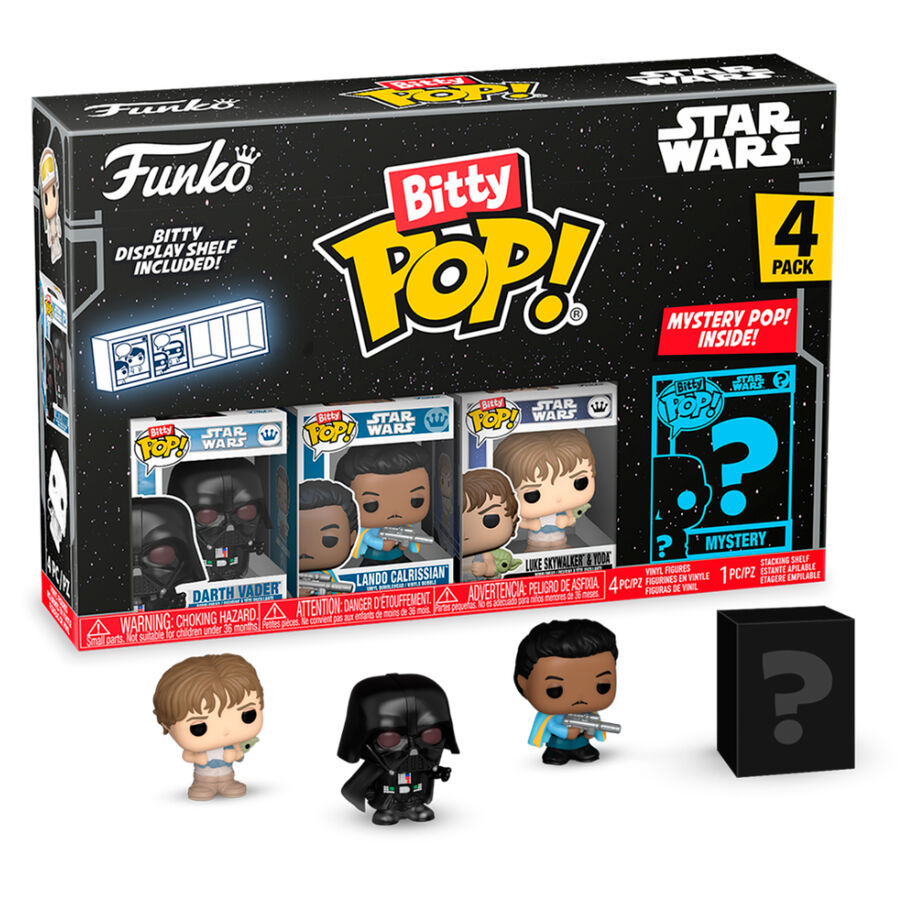 Pack FUNKO Bitty Pop! Star Wars con Darth Vader y figura misteriosa