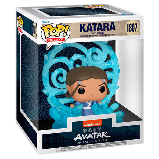 Figura Funko POP Deluxe de Katara de Avatar The Last Airbender en caja