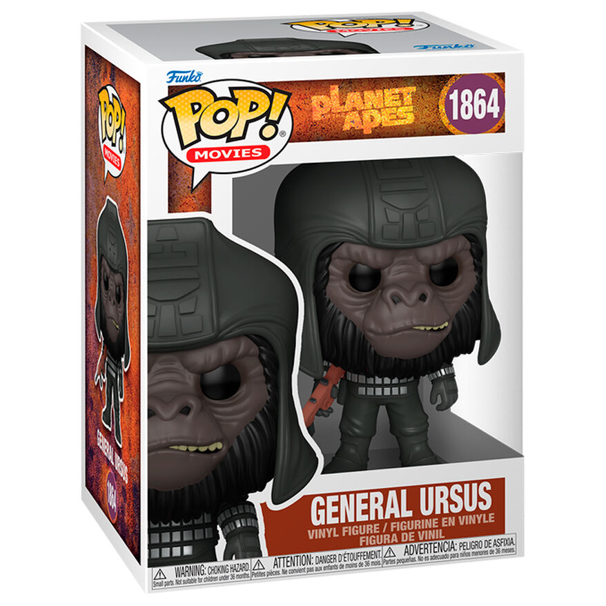 Figura Funko POP! de General Ursus con casco y arma naranja - 2