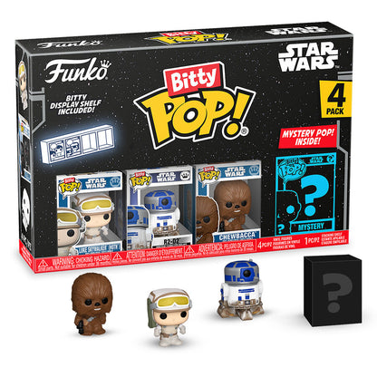 Blíster Funko Bitty Pop! Star Wars de 4 figuras surtidas - 4