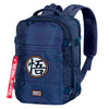 Mochila azul marino Symbol Dragon Ball Z con emblema de Goku