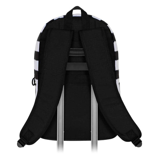 Mochila Beetlejuice KARACTERMANIA a rayas blancas y negras - 4