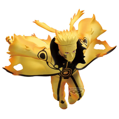 Figura de Naruto Uzumaki Vibration Stars con capa dorada