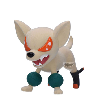 Figura Bakudog Fluffy Puffy de My Hero Academia con esferas verdes