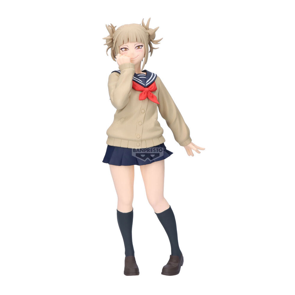 Figura de Himoko Toga de My Hero Academia con uniforme escolar