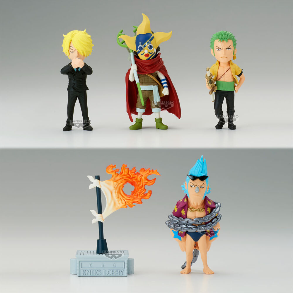 Figuras Banpresto One Piece Enies Lobby 02 surtidas - 2