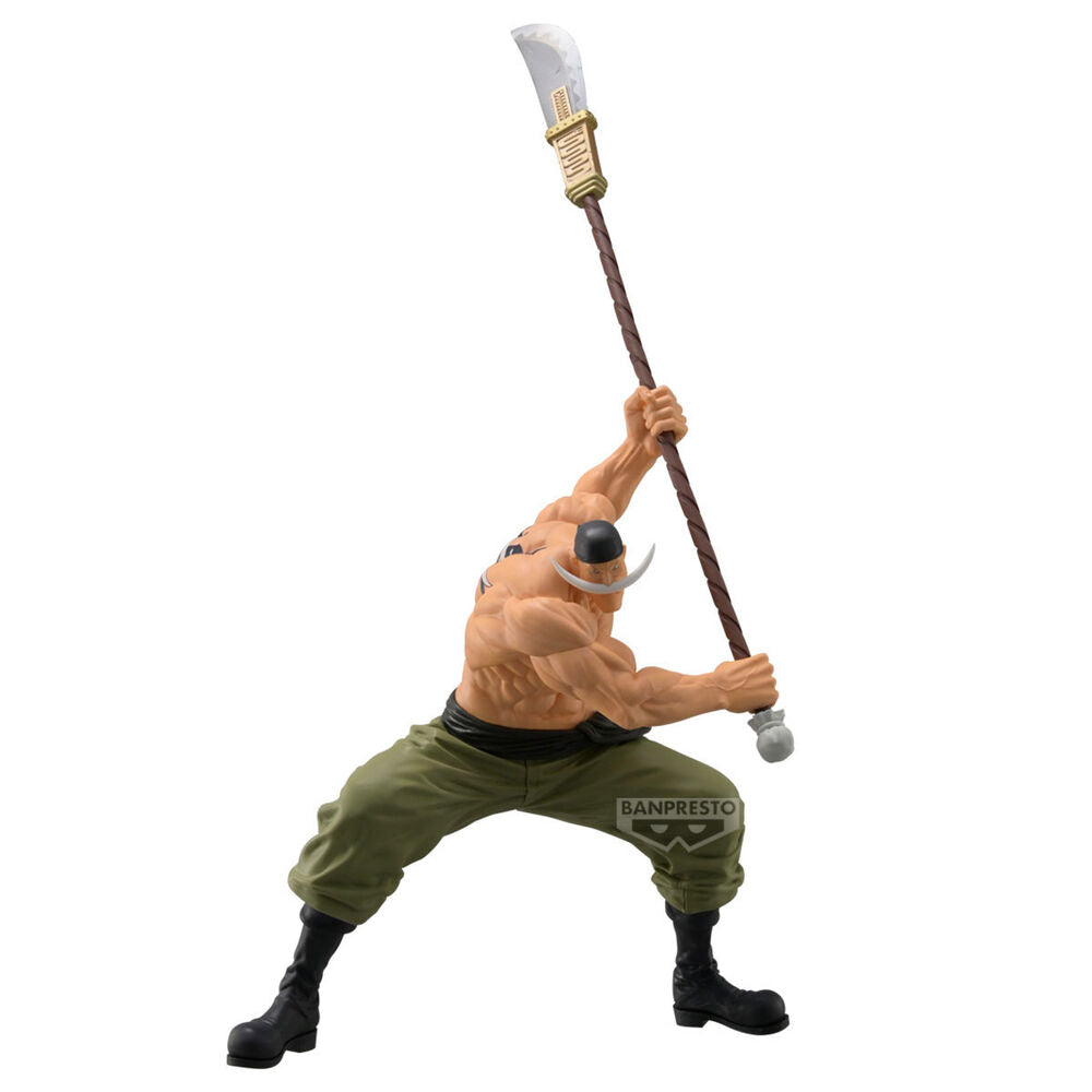 Figura Grandista de Edward Newgate de One Piece en pose de acción