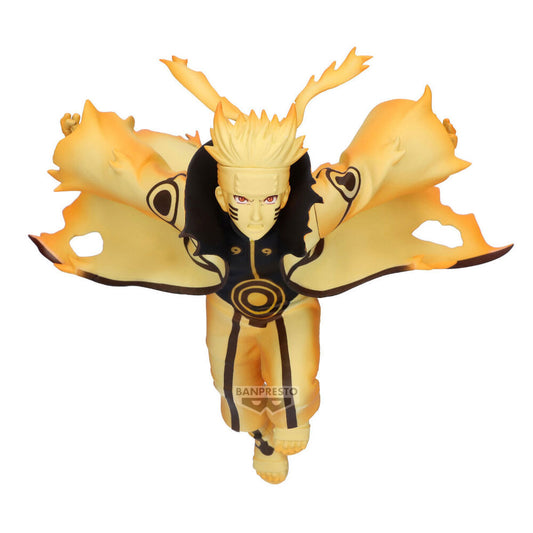 Figura de Naruto Uzumaki Vibration Stars con capa dorada - 3