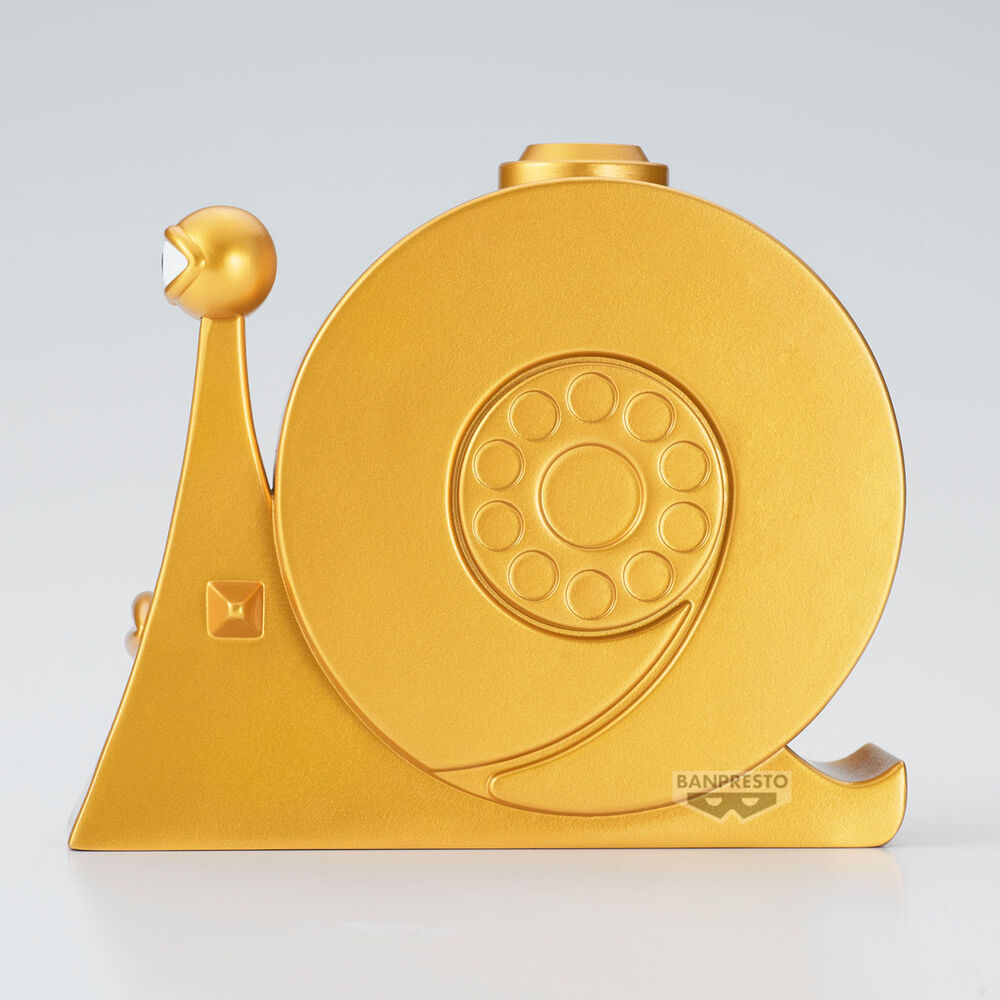 Figura Golden Den Den dorada de One Piece de 9 cm - 3