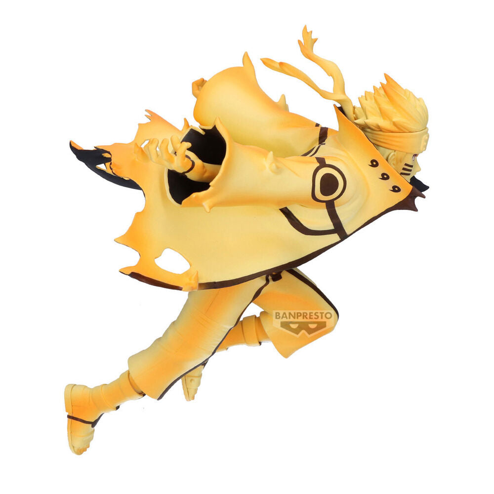 Figura de Naruto Uzumaki Vibration Stars con capa dorada - 4