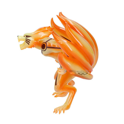Figura de Kurama Ver. A de Naruto Shippuden en tonos naranja y amarillo - 5