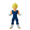 Figura de Vegeta Grandista de Dragon Ball Z con traje azul y cabello rubio