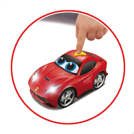 Coche junior Ferrari rojo BURAGO con ojos gráficos - 2
