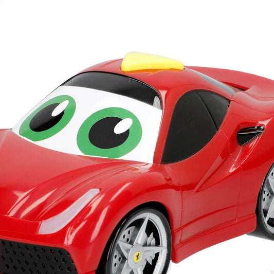 Coche junior Ferrari rojo BURAGO con ojos gráficos - 3