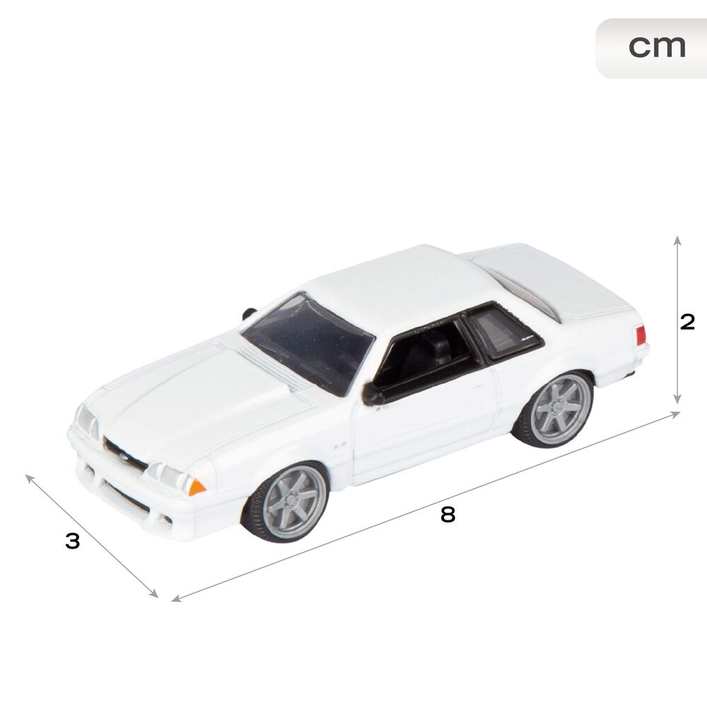 Blíster BURAGO con cinco coches en miniatura de colores variados - 4