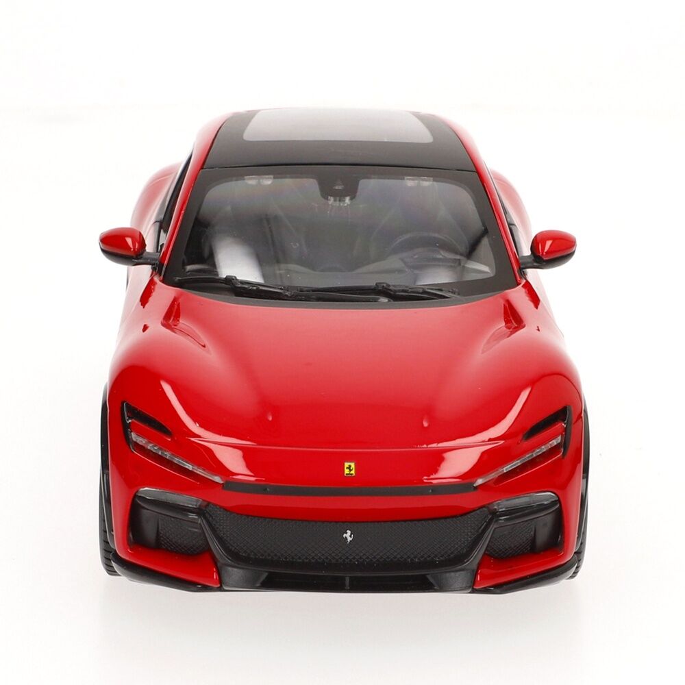 Coche Ferrari Purosangue BURAGO rojo a escala 1:24 - 6