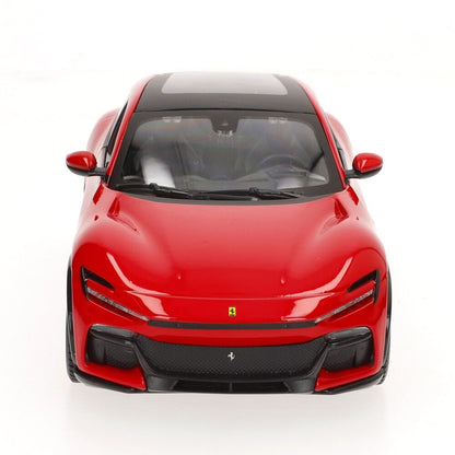 Coche Ferrari Purosangue BURAGO rojo a escala 1:24 - 6