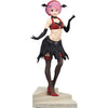 Figura de Ram de Re:Zero con alas negras sobre una base escalonada