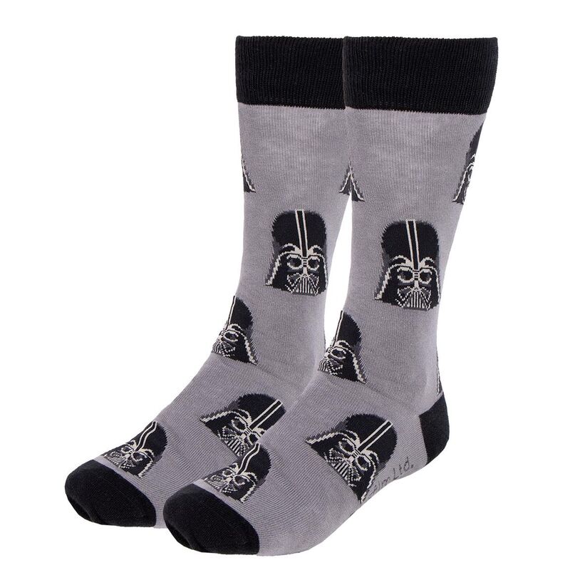Set de tres calcetines Star Wars con diseños de Darth Vader y stormtroopers - 4