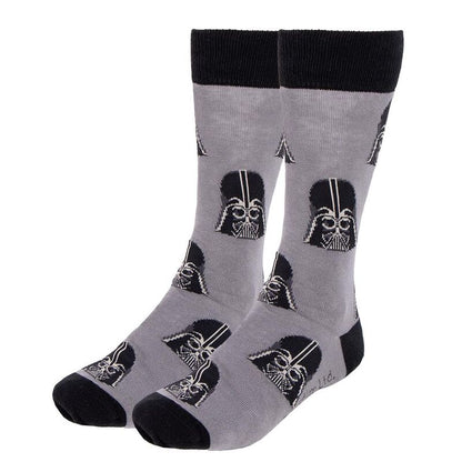 Set de tres calcetines Star Wars con diseños de Darth Vader y stormtroopers - 4
