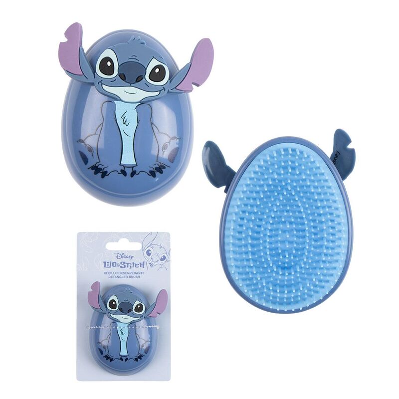 Cepillo desenredante azul de Stitch Disney
