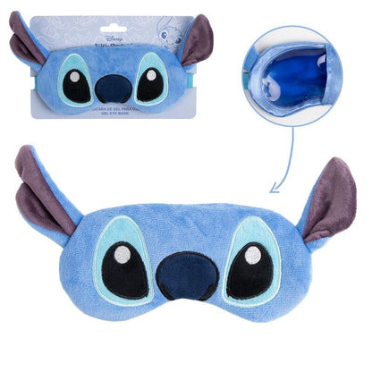Máscara de gel para ojos azul con diseño de Stitch Disney