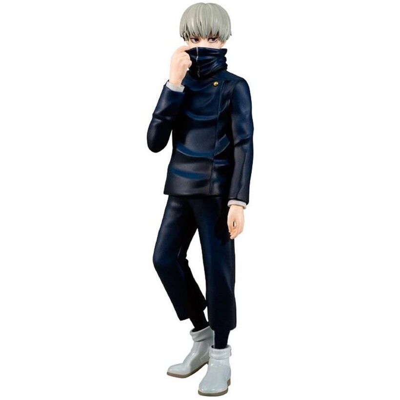 Figura de Toge Inumaki de Jujutsu Kaisen con uniforme oscuro
