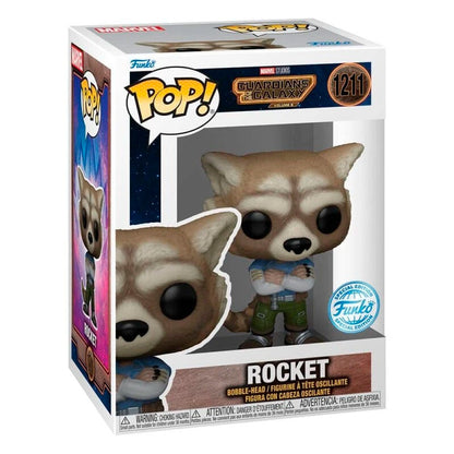 Figura Funko POP! de Rocket de Guardianes de la Galaxia - 2