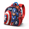 Mochila 3D de Capitán América Marvel con escudo