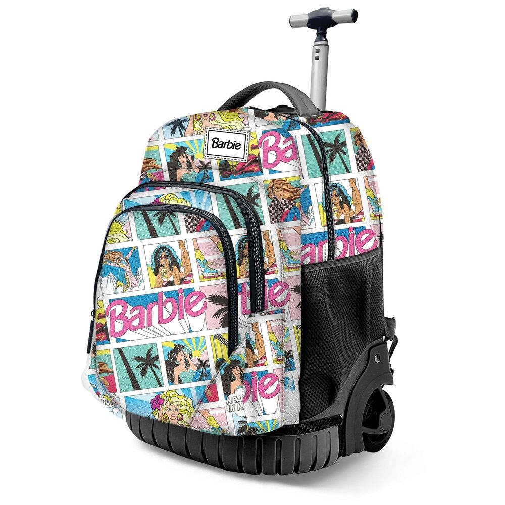 Mochila trolley Barbie Comic de 47 cm con dos ruedas