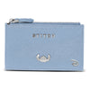 Tarjetero azul claro de Stitch Disney con cremallera