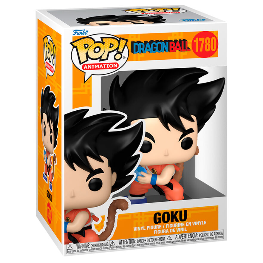 Figura Funko POP! de Goku con uniforme naranja y esfera azul - 2
